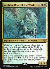 Arahbo, Roar of the World - Commander 2017 - Magic: The Gathering card