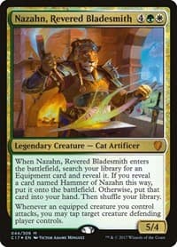 Nazahn, Revered Bladesmith - Commander 2017 - Magic: The Gathering card