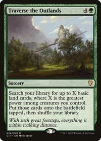 Traverse the Outlands - Commander 2017 - Magic: The Gathering card