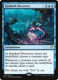 Kindred Discovery - Commander 2017 - Magic: The Gathering card