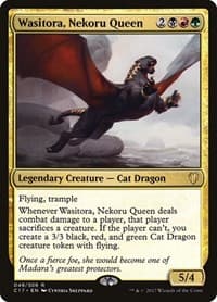 Wasitora, Nekoru Queen - Commander 2017 - Magic: The Gathering card