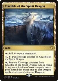 Crucible of the Spirit Dragon - Commander 2017 - Magic: The Gathering card