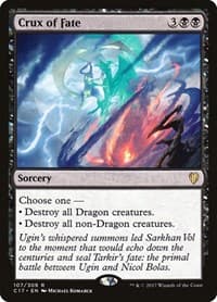 Crux of Fate - Commander 2017 - Magic: The Gathering card