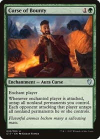 Curse of Bounty - Commander 2017 - Magic: The Gathering card