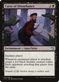 Curse of Disturbance - Commander 2017 - Magic: The Gathering card