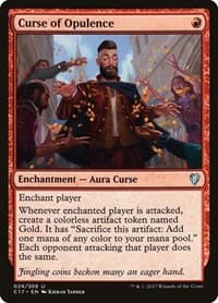Curse of Opulence - Commander 2017 - Magic: The Gathering card