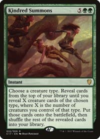 Kindred Summons - Commander 2017 - Magic: The Gathering card