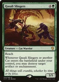 Qasali Slingers - Commander 2017 - Magic: The Gathering card