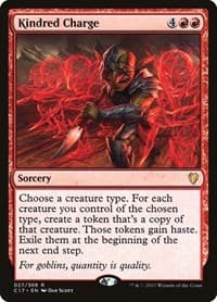 Kindred Charge - Commander 2017 - Magic: The Gathering card