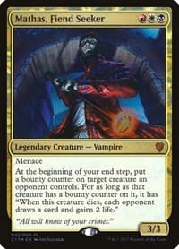 Mathas, Fiend Seeker - Commander 2017 - Magic: The Gathering card
