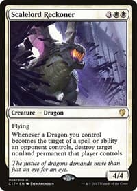 Scalelord Reckoner - Commander 2017 - Magic: The Gathering card