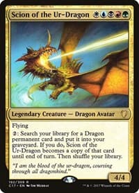 Scion of the Ur-Dragon - Commander 2017 - Magic: The Gathering card