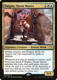 Taigam, Ojutai Master - Commander 2017 - Magic: The Gathering card