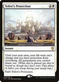 Teferi's Protection - Commander 2017 - Magic: The Gathering card
