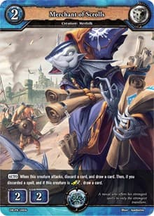 Merchant of Scrolls - PR Cards - Dragoborne card