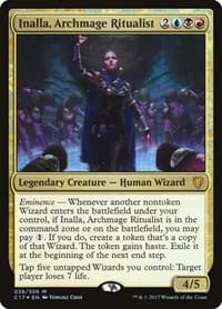 Inalla, Archmage Ritualist - Commander 2017 - Magic: The Gathering card