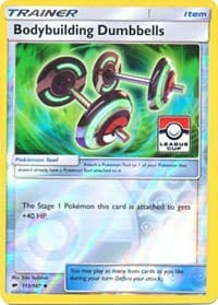 Bodybuilding Dumbbells - 113/147 (League Cup) - League & Championship Cards - Pokemon card