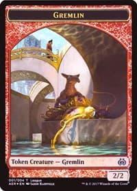 Gremlin // Energy Reserve Double-Sided Token - League Promos - Magic: The Gathering card