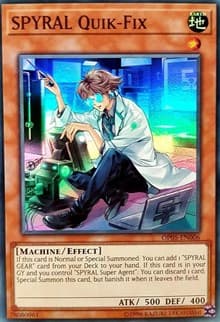 SPYRAL Quik-Fix - OTS Tournament Pack 5 - YuGiOh card