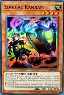 Zoodiac Ramram - OTS Tournament Pack 5 - YuGiOh card