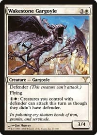 Wakestone Gargoyle - Dissension - Magic: The Gathering card