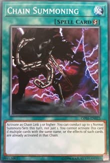 Chain Summoning - OTS Tournament Pack 5 - YuGiOh card