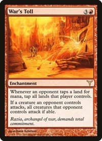 War's Toll - Dissension - Magic: The Gathering card