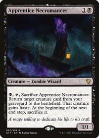 Apprentice Necromancer - Commander 2017 - Magic: The Gathering card