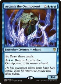 Arcanis the Omnipotent - Commander 2017 - Magic: The Gathering card