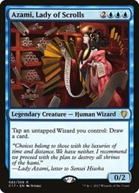 Azami, Lady of Scrolls - Commander 2017 - Magic: The Gathering card