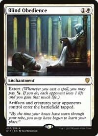 Blind Obedience - Commander 2017 - Magic: The Gathering card