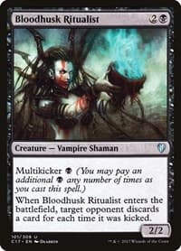 Bloodhusk Ritualist - Commander 2017 - Magic: The Gathering card