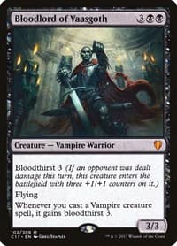 Bloodlord of Vaasgoth - Commander 2017 - Magic: The Gathering card