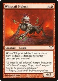 Whiptail Moloch - Dissension - Magic: The Gathering card