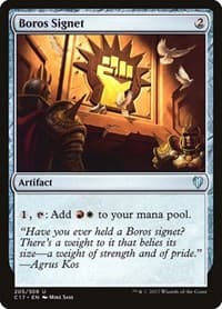 Boros Signet - Commander 2017 - Magic: The Gathering card