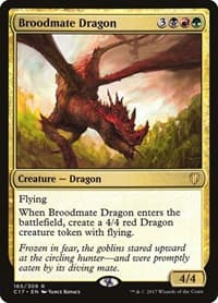 Broodmate Dragon - Commander 2017 - Magic: The Gathering card