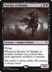 Butcher of Malakir - Commander 2017 - Magic: The Gathering card