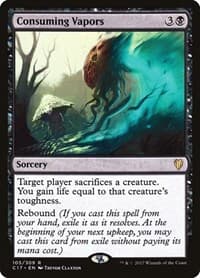 Consuming Vapors - Commander 2017 - Magic: The Gathering card