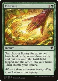 Cultivate - Commander 2017 - Magic: The Gathering card