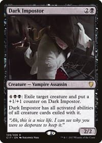 Dark Impostor - Commander 2017 - Magic: The Gathering card
