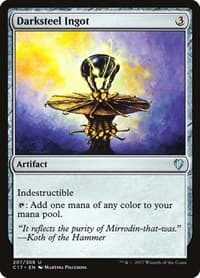 Darksteel Ingot - Commander 2017 - Magic: The Gathering card