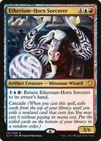 Etherium-Horn Sorcerer - Commander 2017 - Magic: The Gathering card