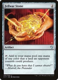 Fellwar Stone - Commander 2017 - Magic: The Gathering card