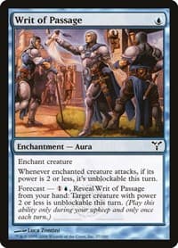 Writ of Passage - Dissension - Magic: The Gathering card