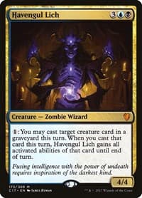 Havengul Lich - Commander 2017 - Magic: The Gathering card