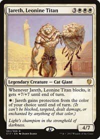 Jareth, Leonine Titan - Commander 2017 - Magic: The Gathering card