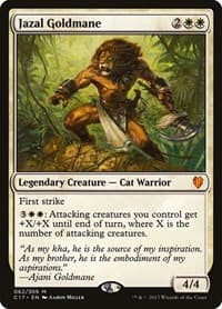 Jazal Goldmane - Commander 2017 - Magic: The Gathering card