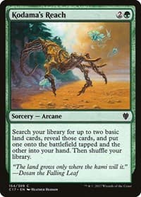 Kodama's Reach - Commander 2017 - Magic: The Gathering card