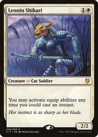 Leonin Shikari - Commander 2017 - Magic: The Gathering card
