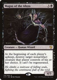 Magus of the Abyss - Commander 2017 - Magic: The Gathering card